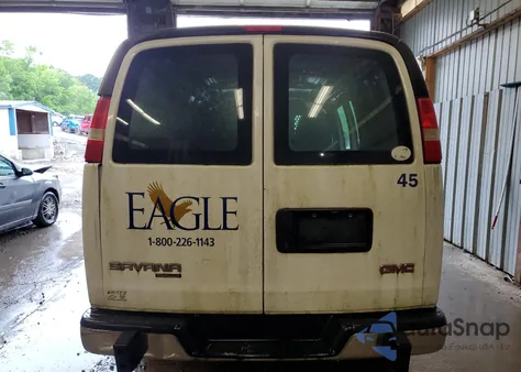 2014 GMC Savana G2500 z USA, uszkodzony, nr VIN 1GTW7FCA3E1906352